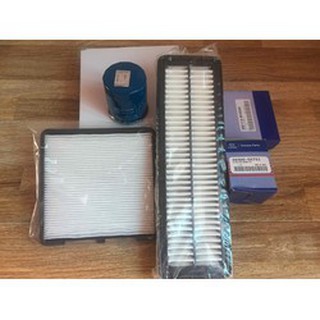 Combo 3 lọc / lọc dầu / lọc điều hòa / lọc gió động cơ Huyndai I10 Grand