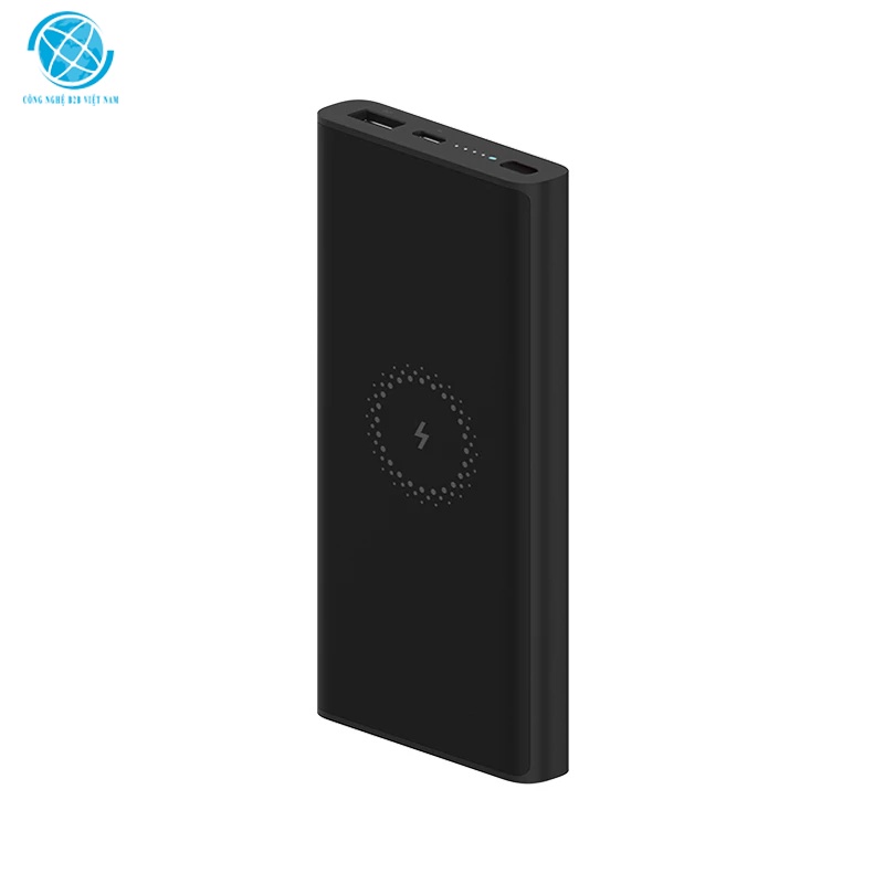Pin sạc dự phòng không dây Xiaomi Mi 10,000 mAh 10W Wireless Global / Vỏ nhựa - Hãng Phân Phối
