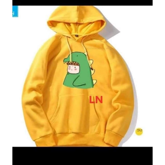 Áo hoodie khủng Long cô gái LN11