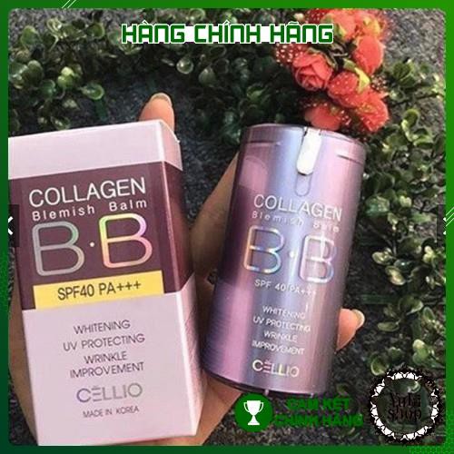 Kem Nền Bb Collagen Cellio - Hàn Quốc - Kem Nền Cellio Collagen Blemish Balm Bb Spf 40 Pa+++ - Hn