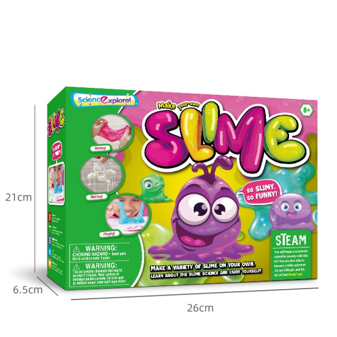 [Hàng sẵn mới về] Đồ chơi tự làm Slime DIY thủ công cho bé - Chất nhờn ma quái handmade vui nhộn
