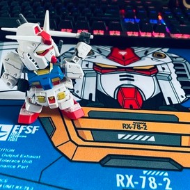 Lót chuột cỡ lớn 90*40 Gundam Cụ RX 78 2, Unicorn, Zaku, Wing,  Barbatos