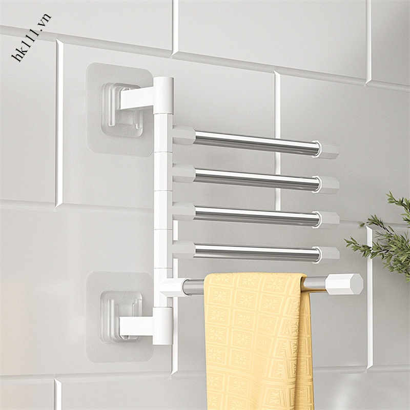 1 Giá Treo Khăn Gắn Tường Nhiều Tầng Có Thể Xoay