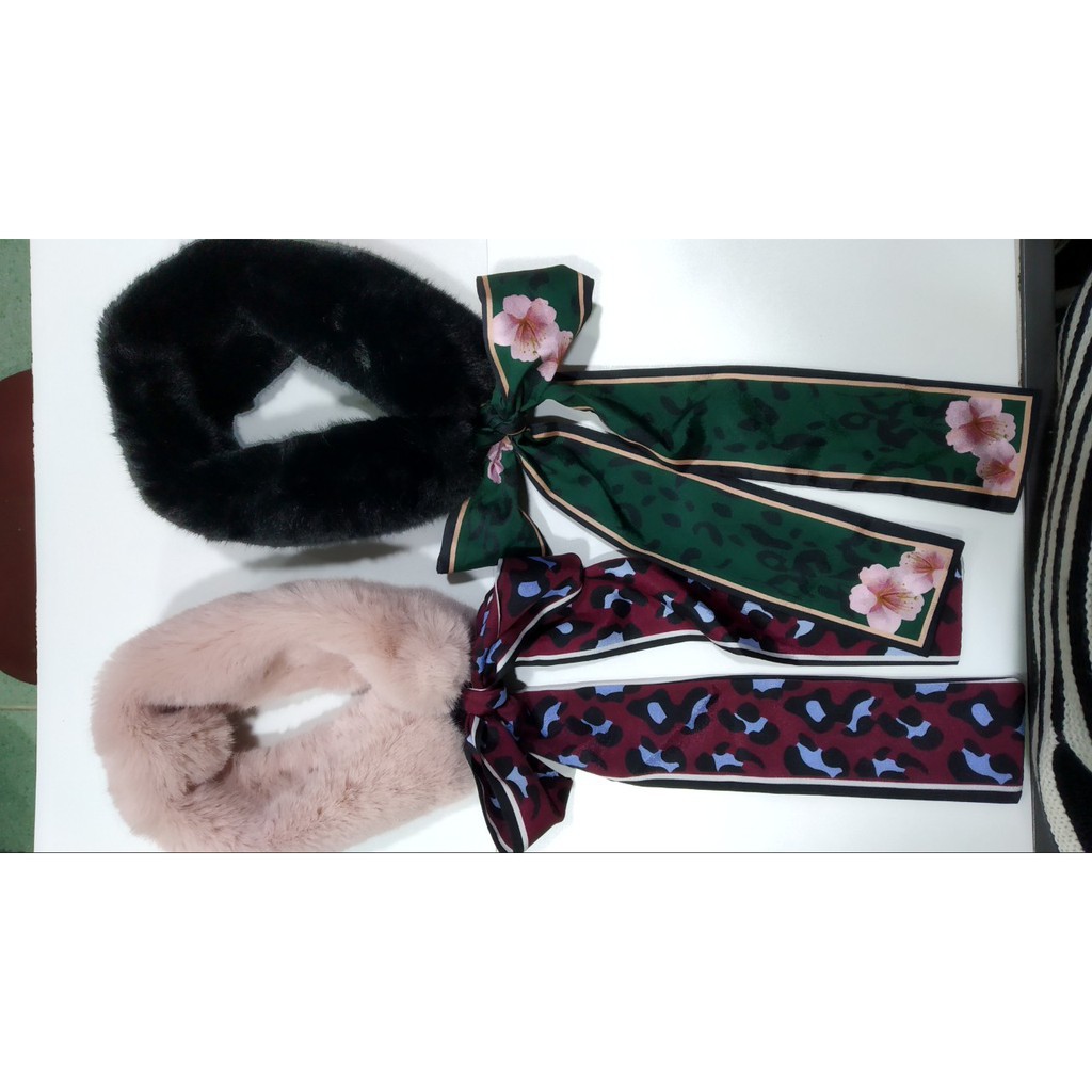 Khăn Quàng Nữ Lông Thỏ Xinh Sắn ❤️FREESHIP❤️ giảm Ngay 5k khi Nhâp Mã [MICOCHI 5K ] khăn Phối Lụa Cực Ấm Và Sang