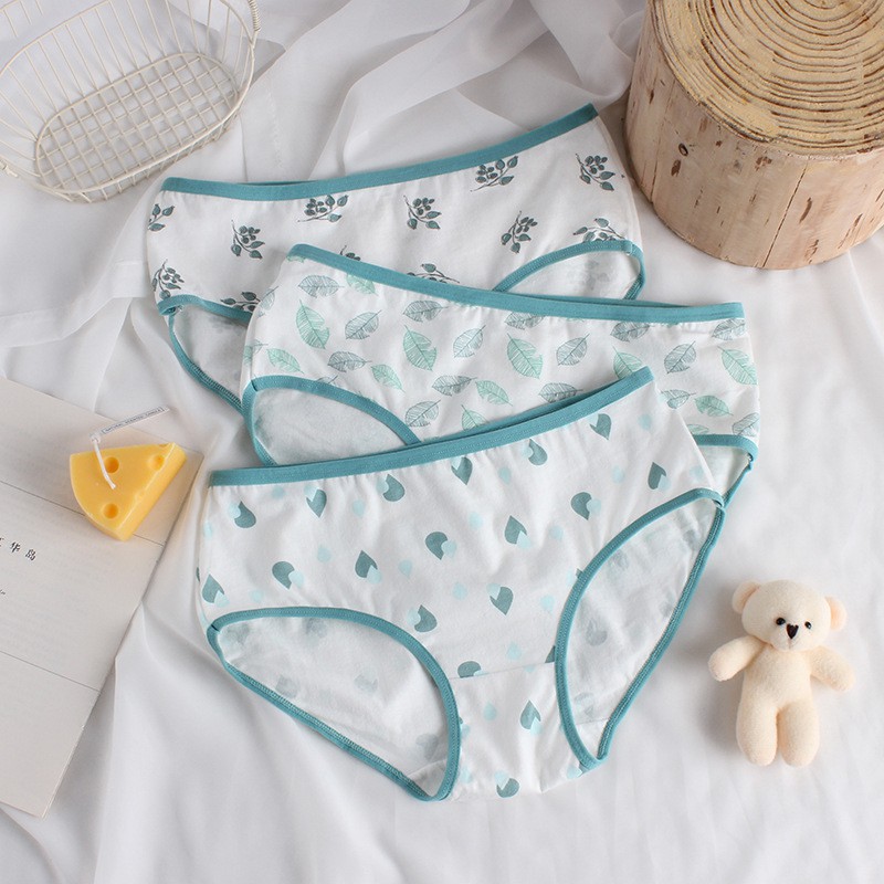 Quần Lót Cotton Sợi Bông Tự Nhiên Màu Trắng Đen Dễ Thương QLN01 GUU | BigBuy360 - bigbuy360.vn