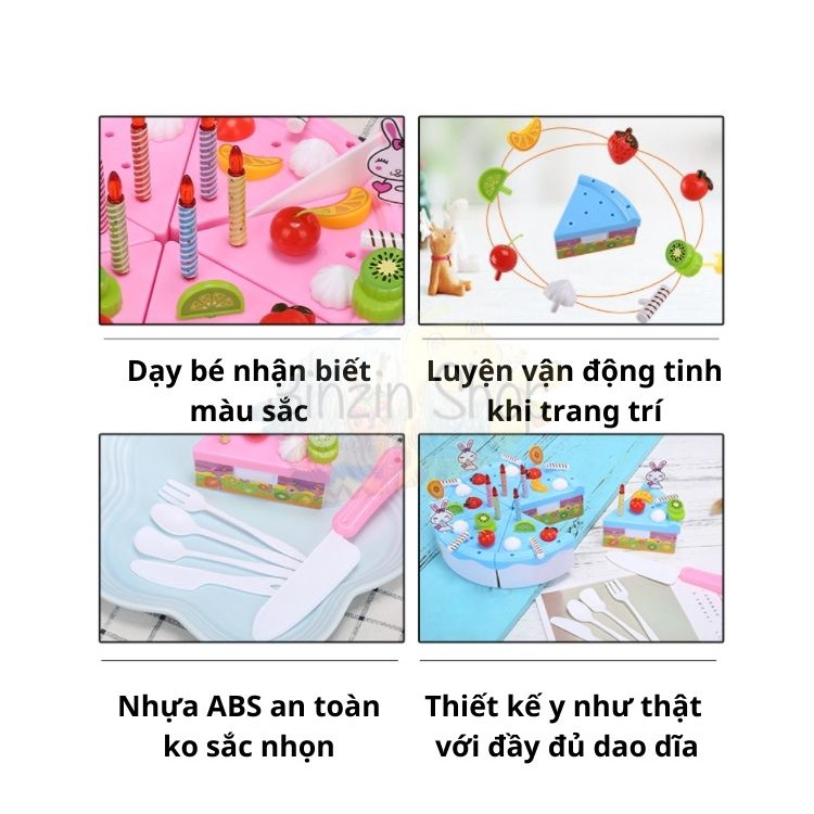 Đồ chơi cắt bánh sinh nhật cho bé