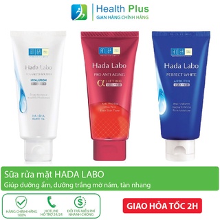 Sữa rửa mặt Hadalabo dưỡng ẩm, dưỡng trắng mờ nám, tàn nhang srm Hada Labo tuýp 80g