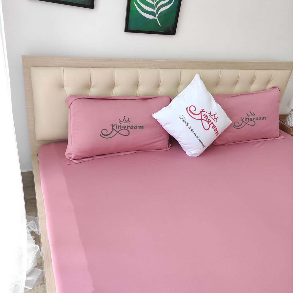 Ga giường lẻ màu trơn Kingroom chuyên drap giường đủ kích thước ga nệm 1m2, 1m6, 1m8 chưa gồm vỏ gối | BigBuy360 - bigbuy360.vn