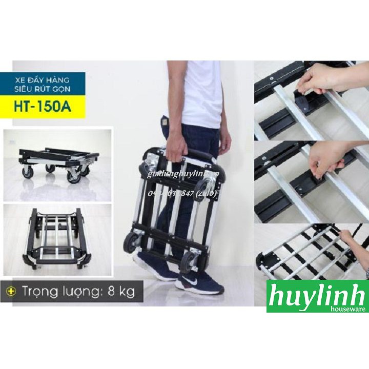 Xe đẩy hàng rút gọn Advindeq HT-150A - 150kg