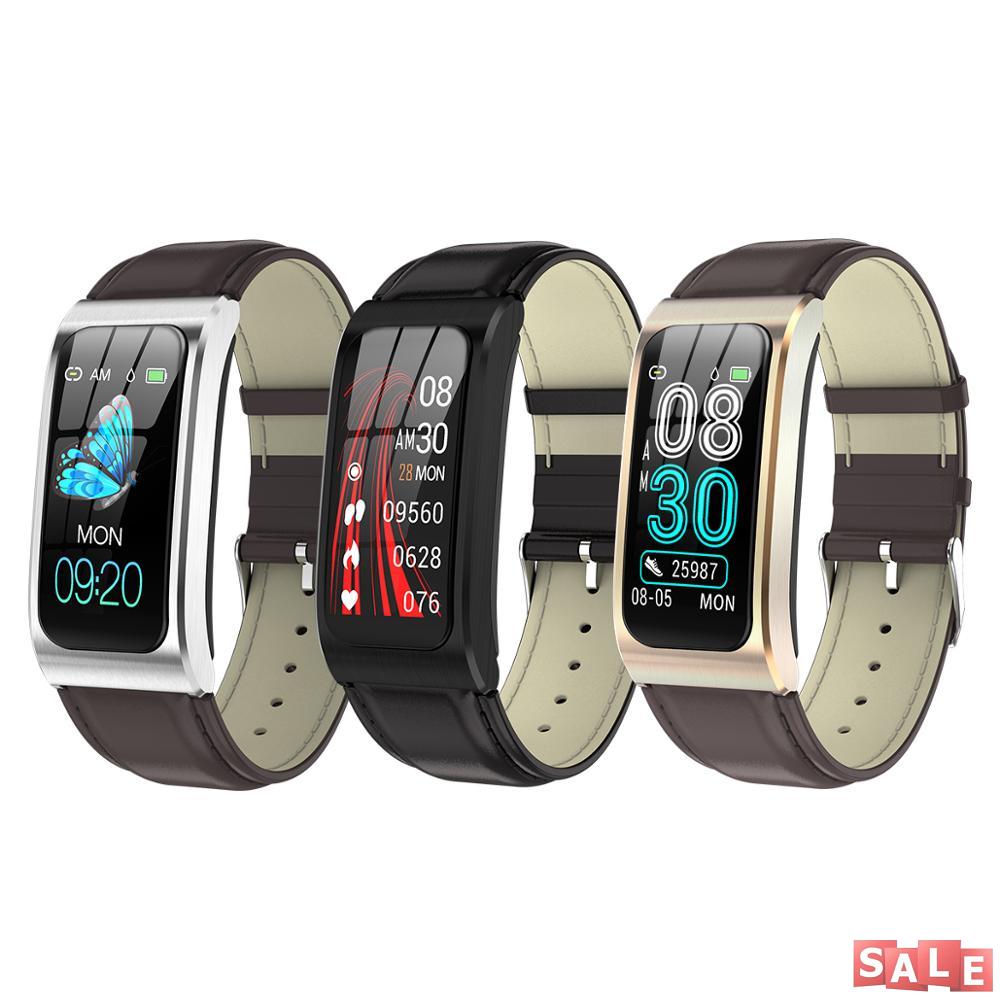 [ON SALE] AK12 1.14 -inch HD Large Color Screen Smart Bracelet Fashion Sport Casual Watch