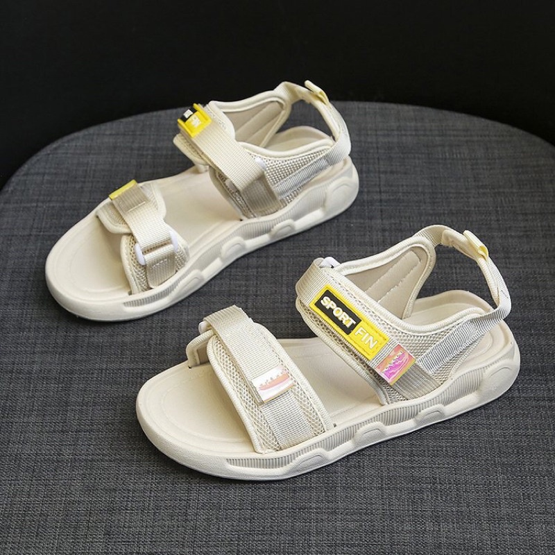 Sandal nữ, dép quai hậu đi học đi làm sẵn 3 màu đen, trắng, xanh