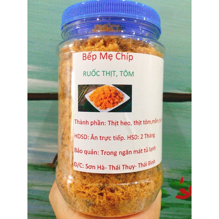 Đặc sản 500gr ruốc thịt tôm biển nhà làm siêu chất lượng Bếp Mẹ Chíp | BigBuy360 - bigbuy360.vn