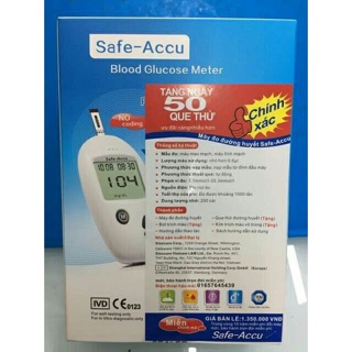 Máy đo đường huyết Safe Accu