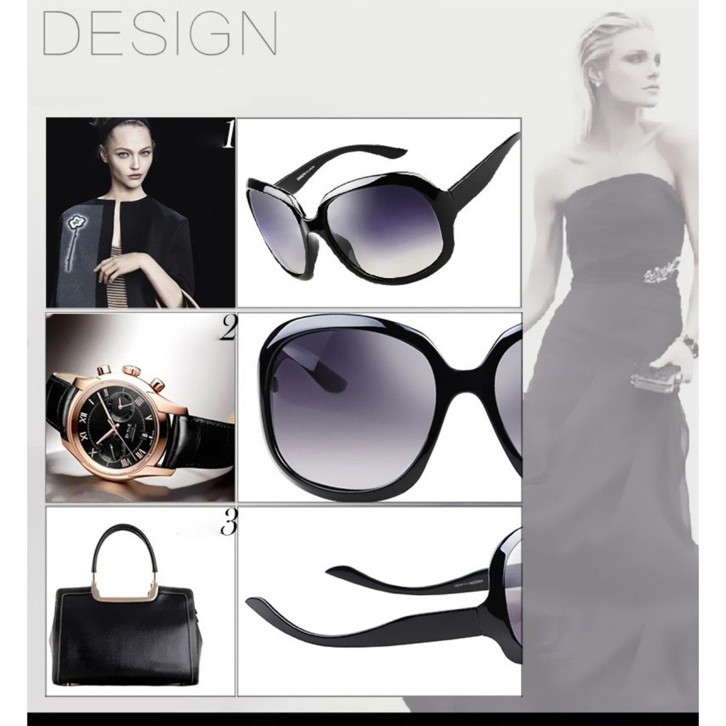 Kính mát nữ chống nắng, chống tia UV