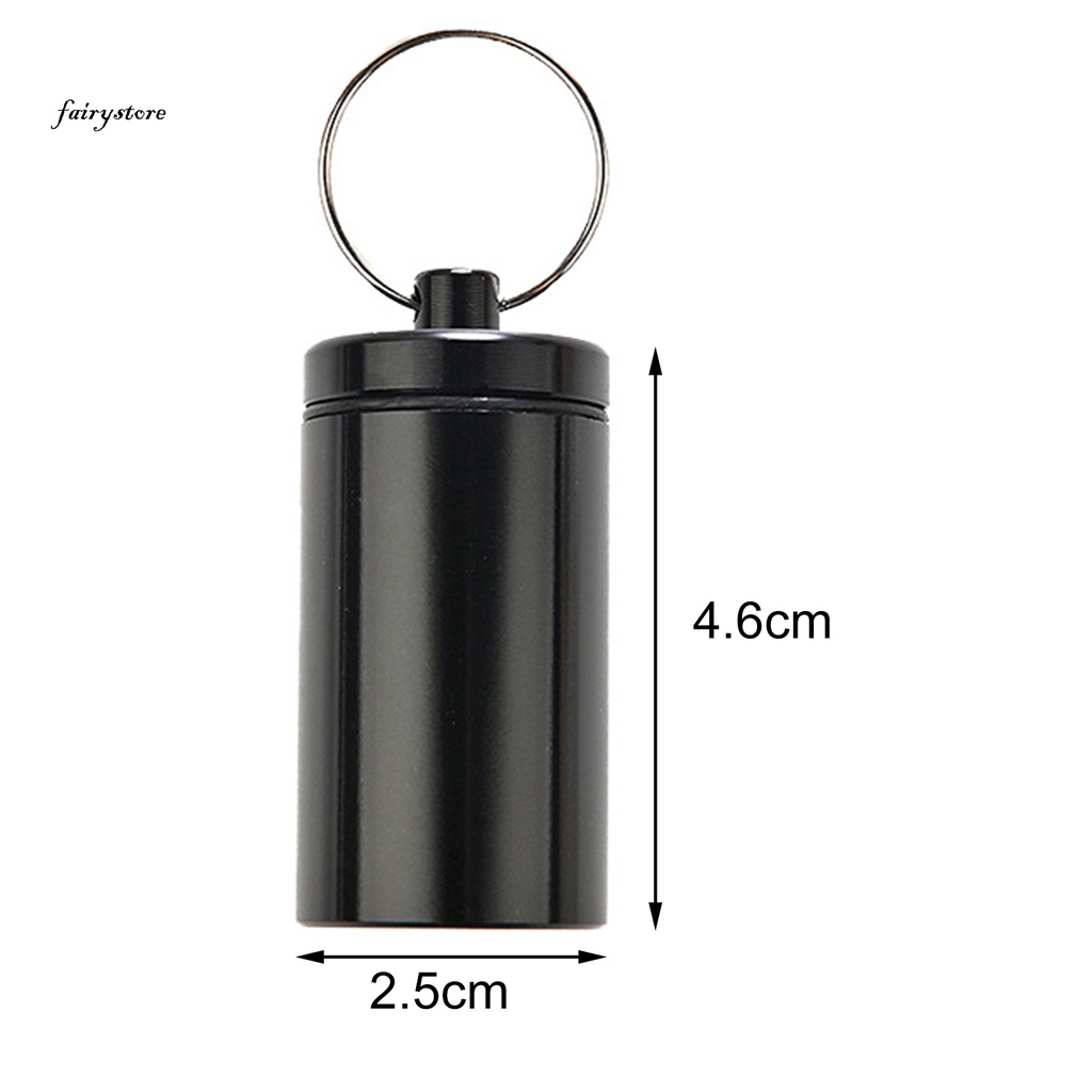 Kdfs- Hộp Đựng Thuốc Mini Có Móc Khóa Niêm Phong Tốt Dùng Hàng Ngày Dùng Ngoài Trời