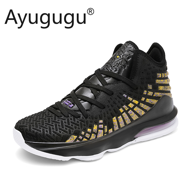 Explosive Outdoor Street Style Men's and Women's Shoes Fashion Wear-resistant Sports Shoes Couple Basketball Shoes giày nam giày n?