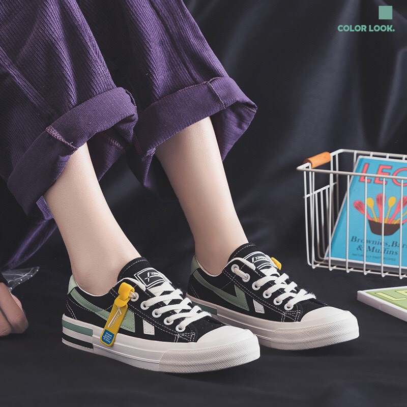 [Mã FAGREEN245 giảm 10% tối đa 30k đơn từ 99k] (VIDEO) Giày thể thao nữ siêu êm phối màu phong cách 1990 | BigBuy360 - bigbuy360.vn