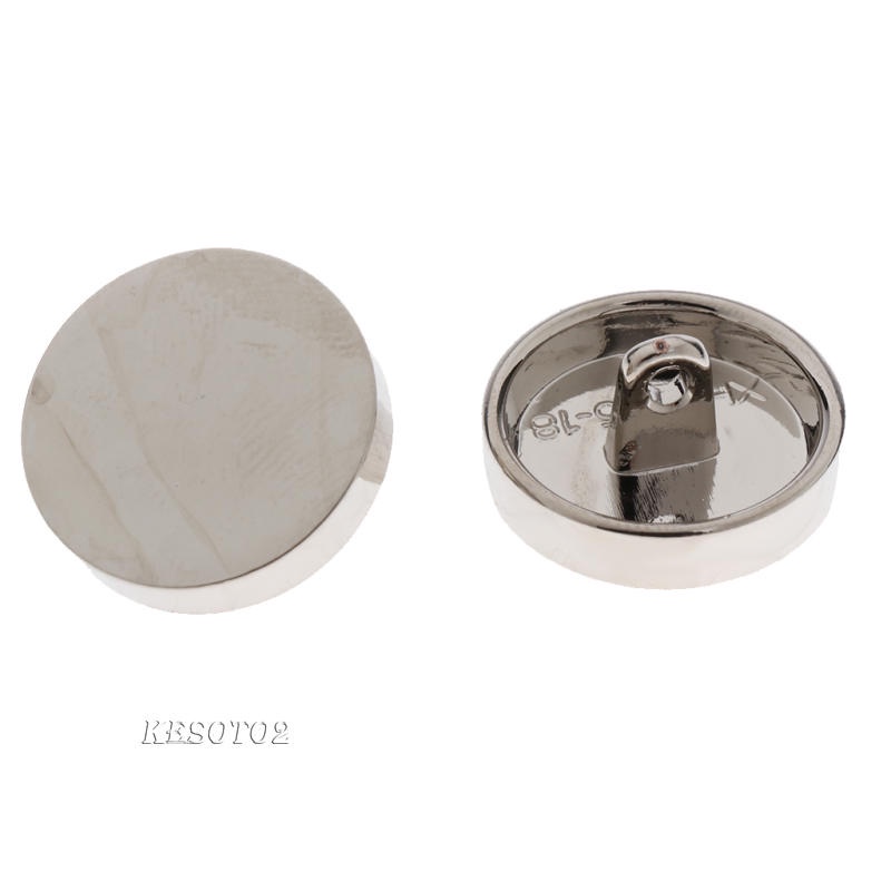 [Kesoto2] Set 10 Nút Kim Loại Tròn Màu Vàng 18mm Trang Trí Áo Khoác Vest