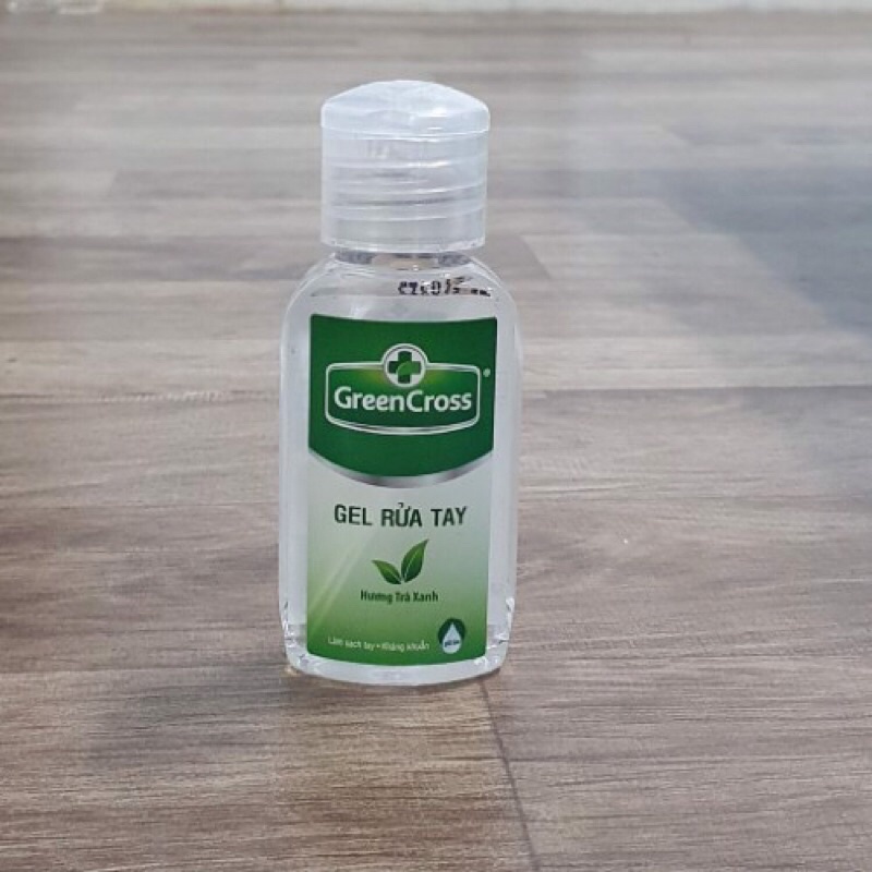 Gel Rửa Tay Green Cross Trà Xanh 60ml