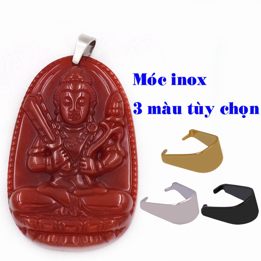 Vòng cổ phong thủy Mặt phật Hư không tạng 3.6 cm MMNOBT5 - Hộ mệnh tuổi Sửu và Dần