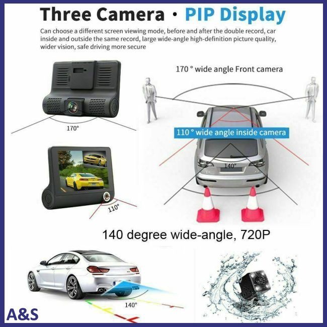 Camera lùi xe camera đỗ xe gắn xe hơi xe ô tô siêu nét nhìn rõ vị trí muốn đỗ xe kèm 4 đèn flash External Parking camera