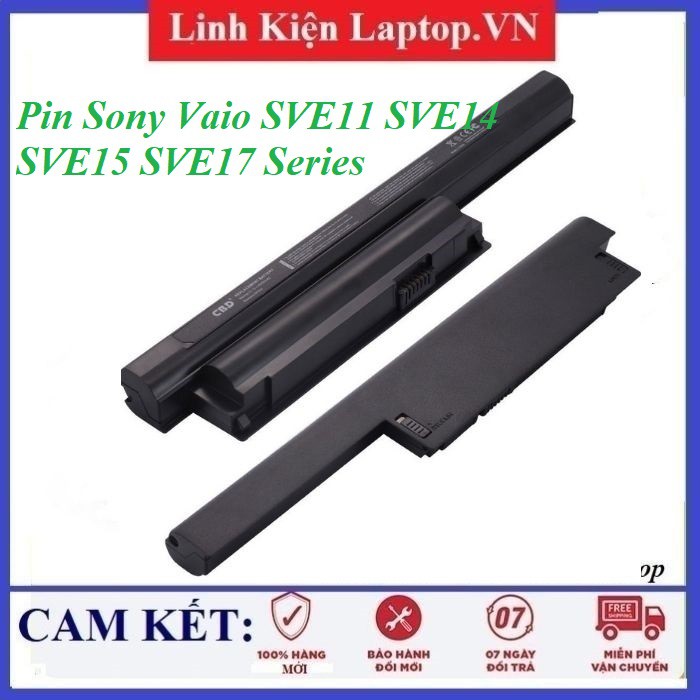 ⚡Pin laptop Sony Vaio SVE11 SVE14 SVE15 SVE17 Series