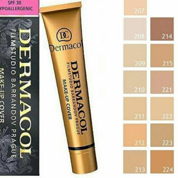 (Hàng Mới Về) Kem Nền Dermacol 5.5 Màu Sắc Tùy Chọn Nr 2291