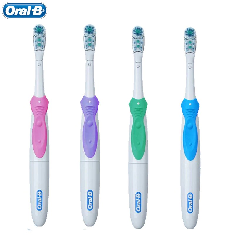 [HÀNG ĐỨC- CÓ SẴN] Bàn chải đánh răng bằng pin Oral-B siêu bền (có thể thay thế đầu bàn chải) sạch từng kẻ răng