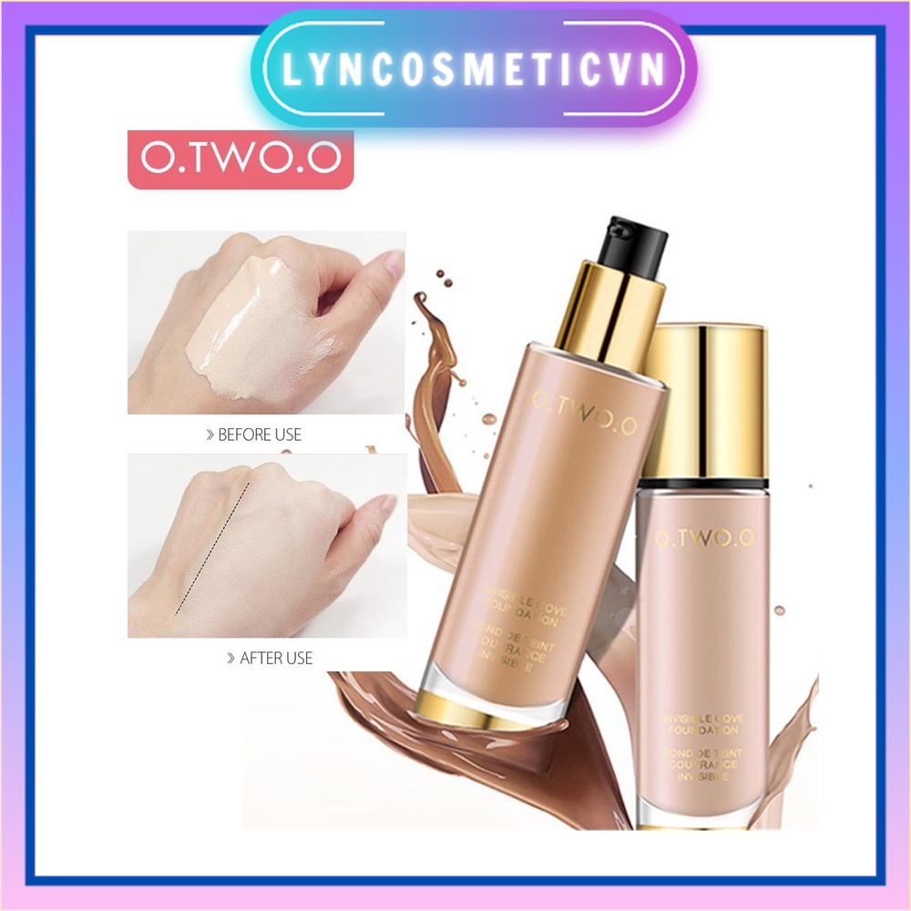 Kem nền O.TWO.O Invisible Cover foundation