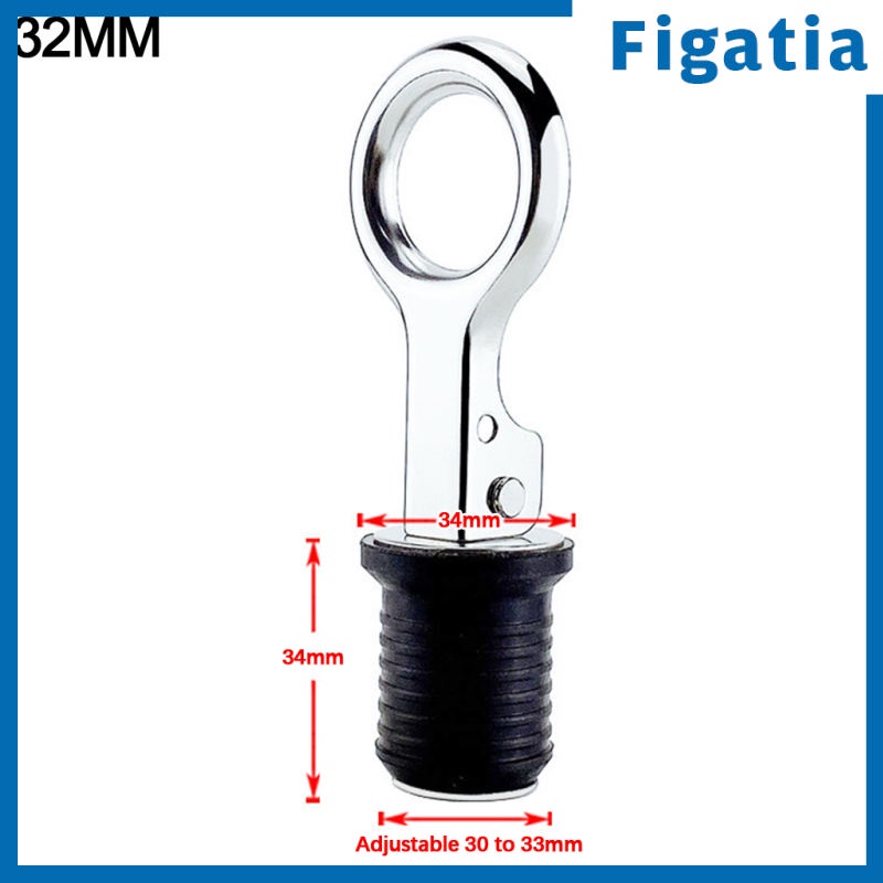 Nút chặn lỗ thoát nước bằng thép không gỉ 304 25mm 32mm cho tàu thuyền