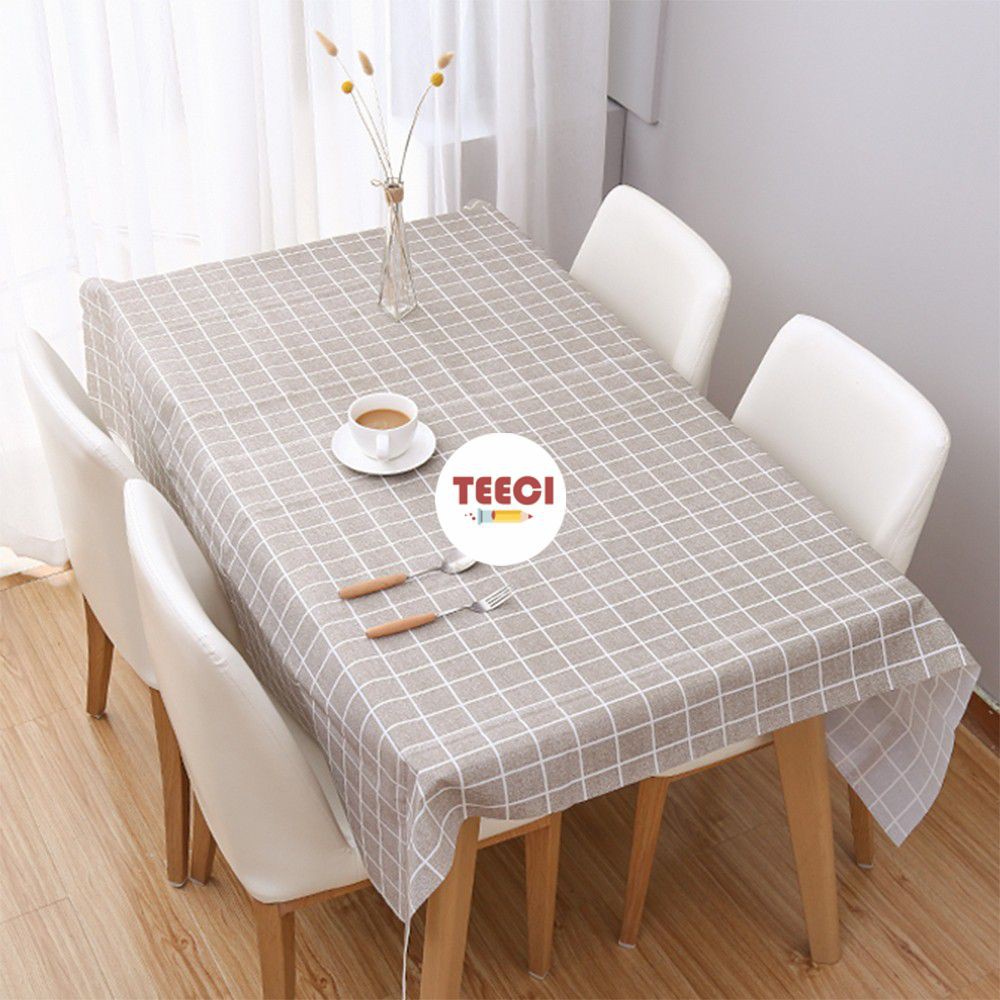 <Video Review> Khăn Trải Bàn Caro Vintage Hàn Quốc Picnic Dã Ngoại Decor Phông Nền Chụp Ảnh PVC Chống Thấm Nước A500