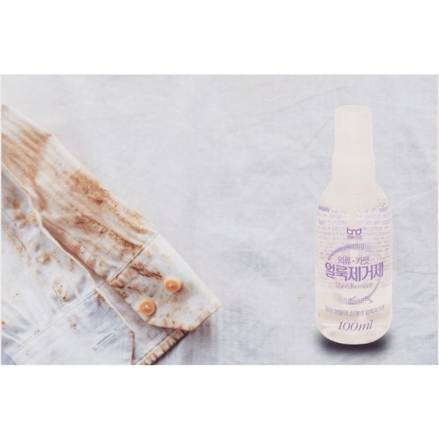 Xịt tẩy ố quần áo Hàn Quốc - Stain Remover 100ml