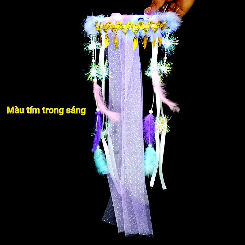 Bờm kết tóc công chúa phong thái Hàm Hương Xinh đẹp