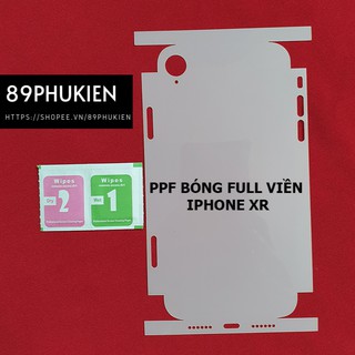 Miếng film bóng dán PPF loại xịn phủ full 99% iPhone XR
