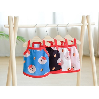 áo 2 dây in bear đội nón đỏ cho chó mèo - T3 PETS SHOP
