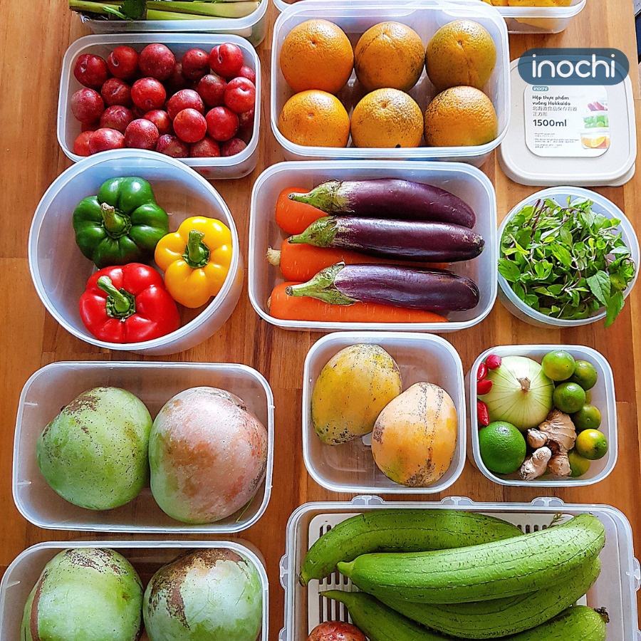 Hộp đựng thực phẩm thức ăn hokkaido inochi