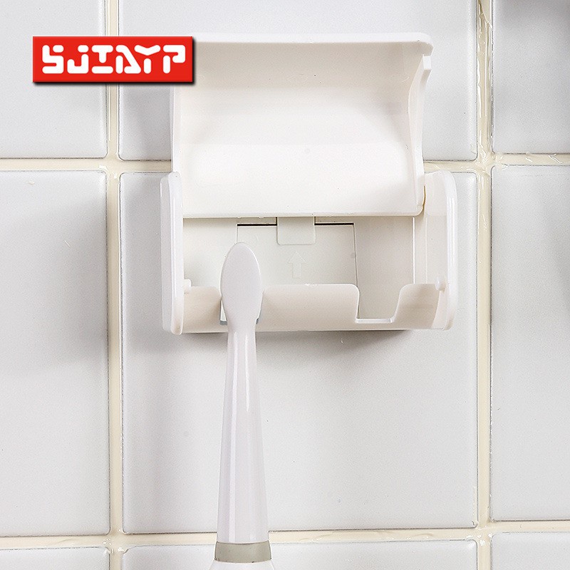 Giá Đỡ Bàn Chải Đánh Răng 6 Lỗ Chống Bụi Phong Cách Nhật Bản