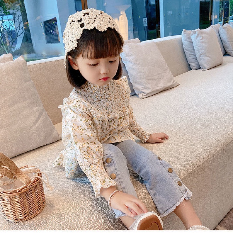 Quần Jeans Ống Loe Thời Trang Mùa Hè Dành Cho Nữ