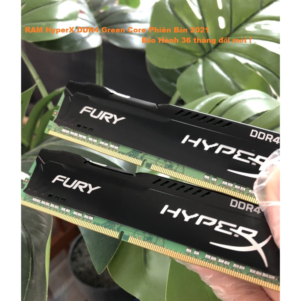 Ram Kingston HyperX Fury 8GB DDR4 2400MHz Chính Hãng - Bảo hành 36 tháng 1 đổi 1