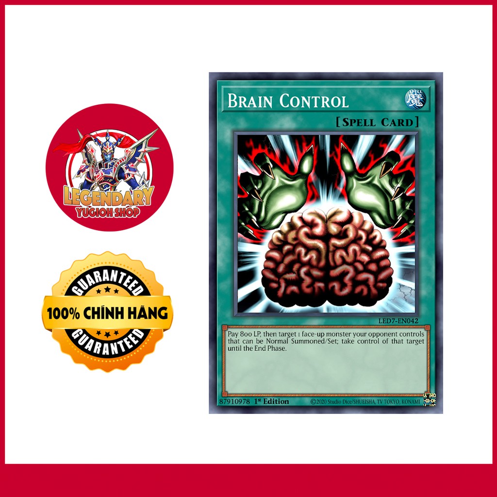 [EN-JP][Thẻ Bài Yugioh Chính Hãng] Brain Control