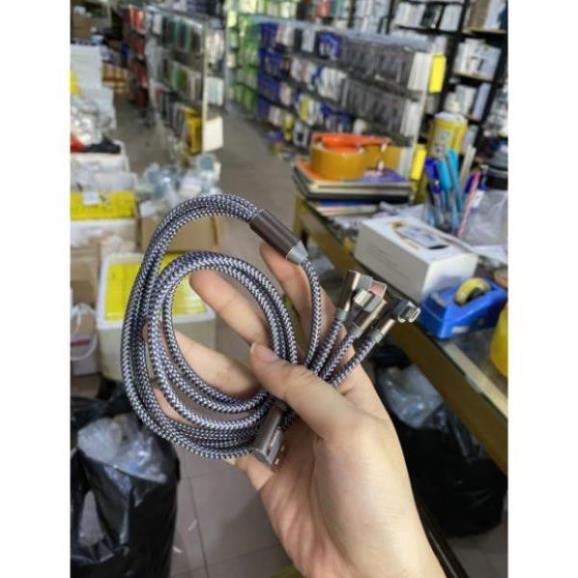 Cáp game cao cấp ba đầu dây dù chính hãng Remax