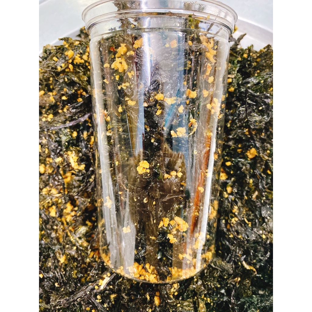 RONG BIỂN TỎI MÈ, pet 150g, loại ngon