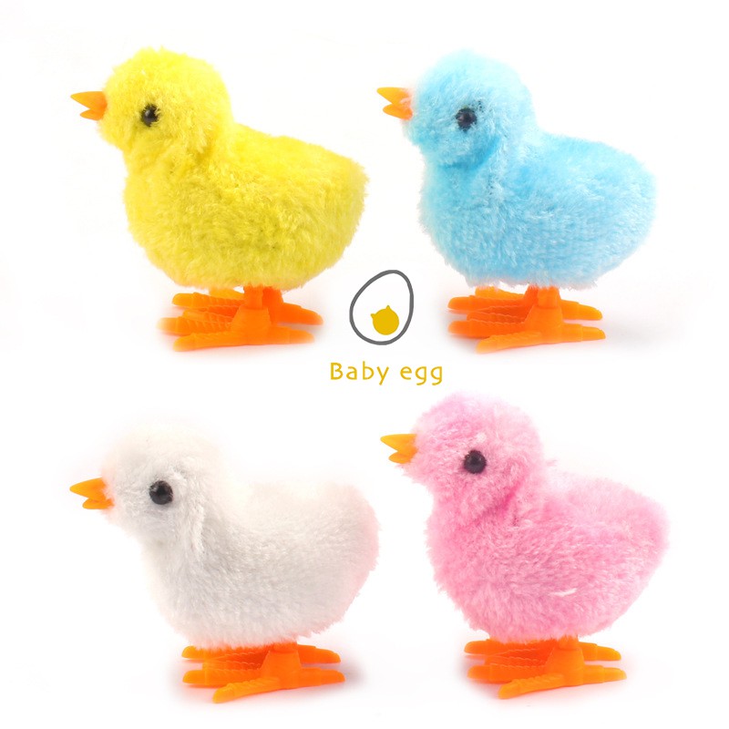 Đồ chơi trẻ em gà con vặn cót có cánh biết chạy giúp trẻ năng động, thông minh cho bé trai bé gái cho 1 2 3 4 tuổi
