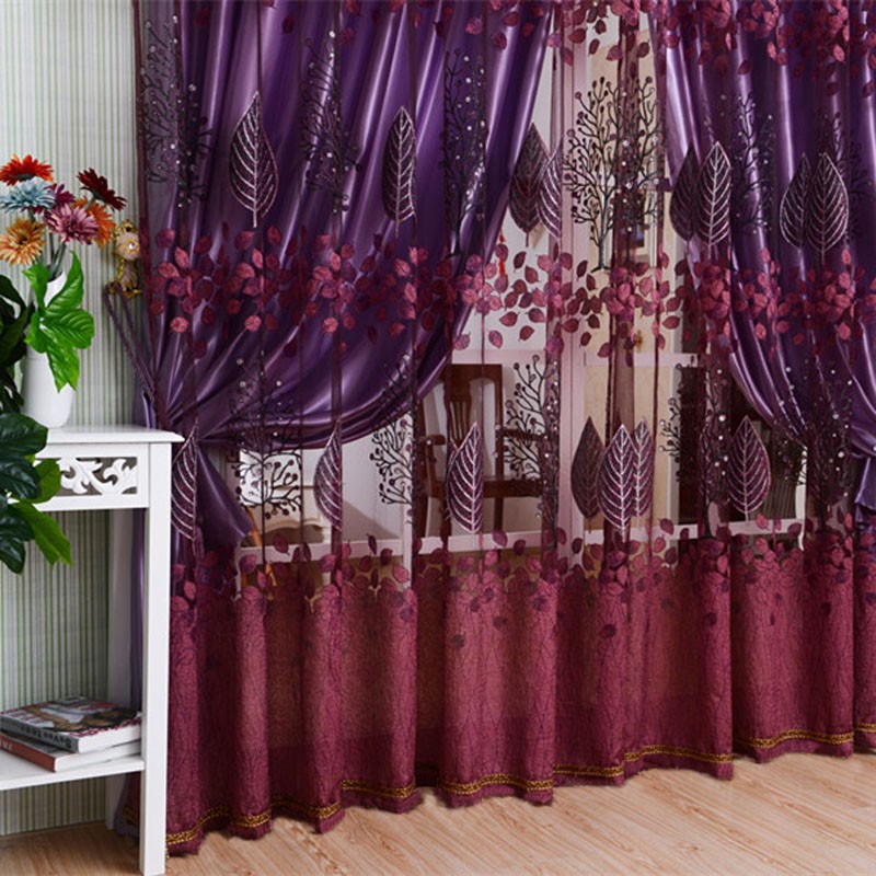 Rèm Cửa Vải Jacquard Sang Trọng