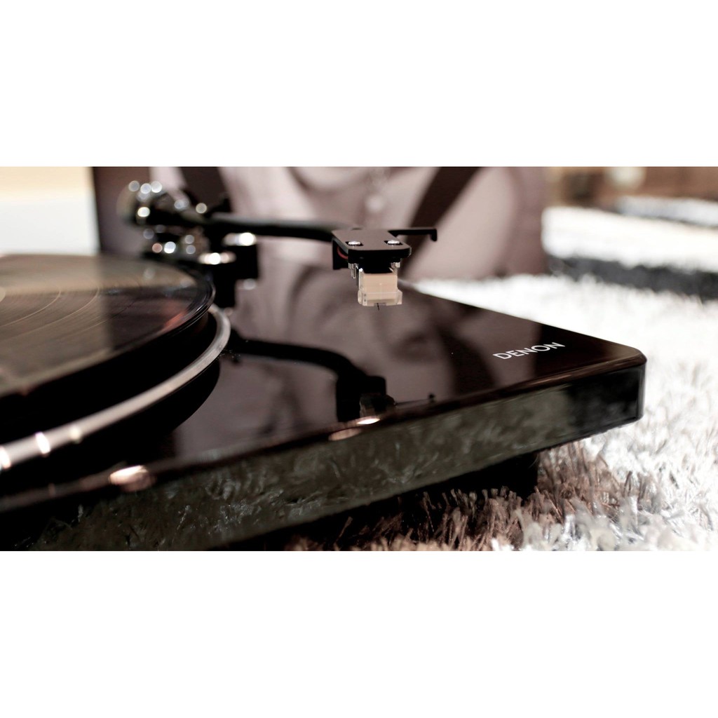 Đầu đĩa than Denon DP-400 Turntable nghe hay bày đẹp, âm sáng dáng sang