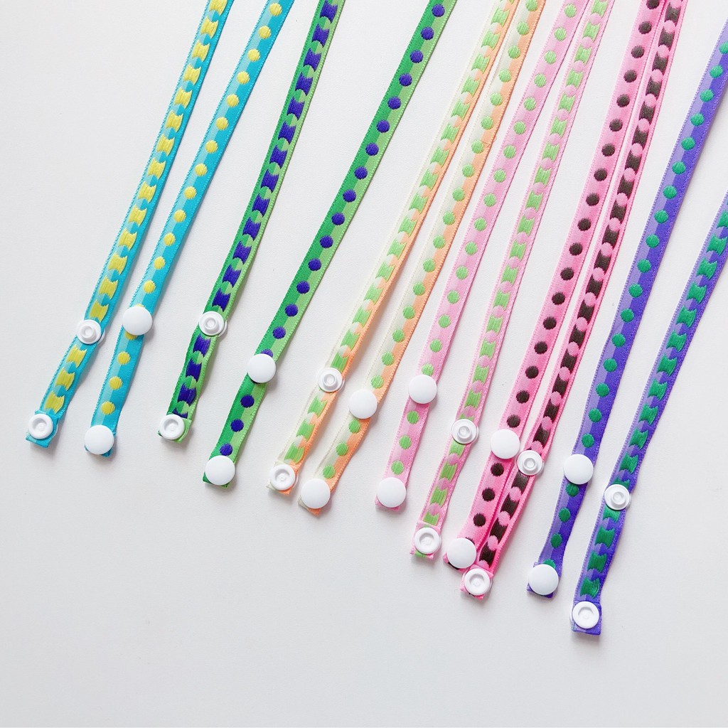 [Mã FASHIONT4FA2 giảm 10K đơn 50K] Dây Đeo Khẩu Trang Chống Thất Lạc Họa Tiết Chấm Bi Xinh Xắn | BigBuy360 - bigbuy360.vn