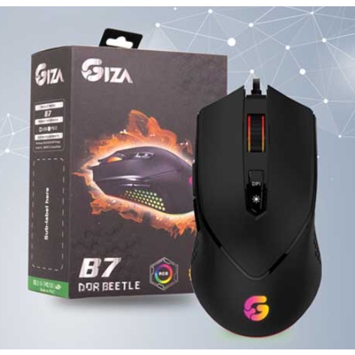 Chuột VSPTech Giza B7 Dor Beetle RGB Gaming (Có video thực tế)