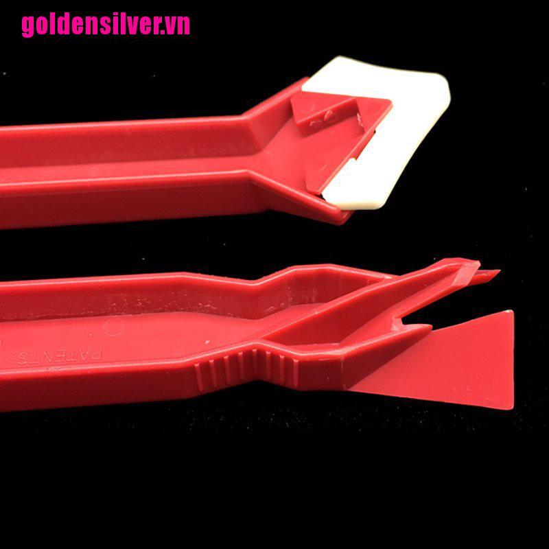 Set 2 Dụng Cụ Bằng Silicone Dùng Loại Bỏ Keo Dán Kính Tiện Lợi