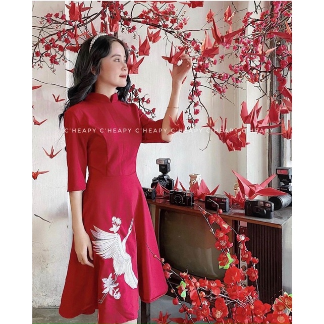 Đầm thêu hạt bigsize Kim Ngân từ 50kg đến 100kg