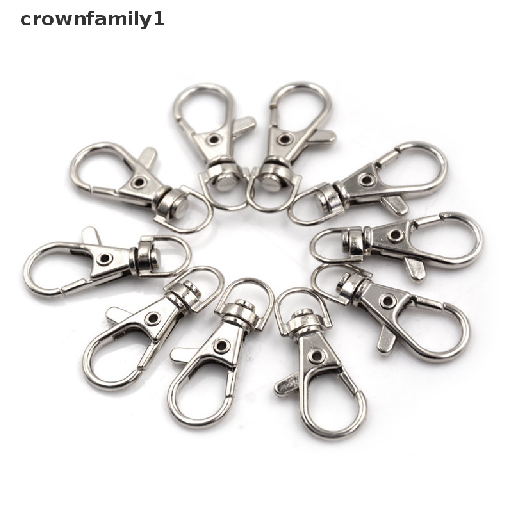 Set 10 Móc Khóa Có Kẹp Tôm Hùm Tiện Dụng Cho Xe Hơi crownfamily1